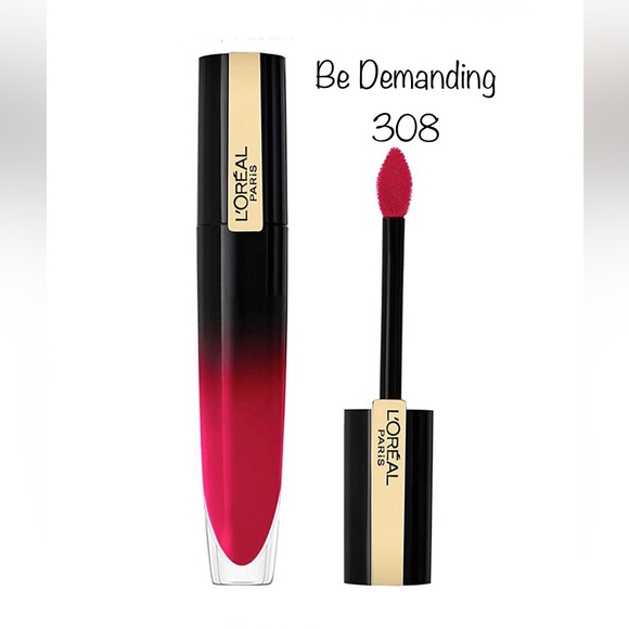 L’Oréal Paris Brilliant Signature Shiny Lip Stain Colour 308 Be Demanding - Picture 8 of 8